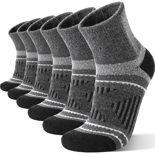 KOITHOT 6 Pairs Wool Socks for Men Warm Winter Soft Cozy Socks