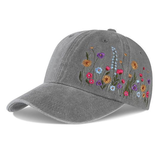 KOITHOT Unisex Vintage Washed Unstructured Baseball Cap Washed Cotton Adjustable Dad Hat