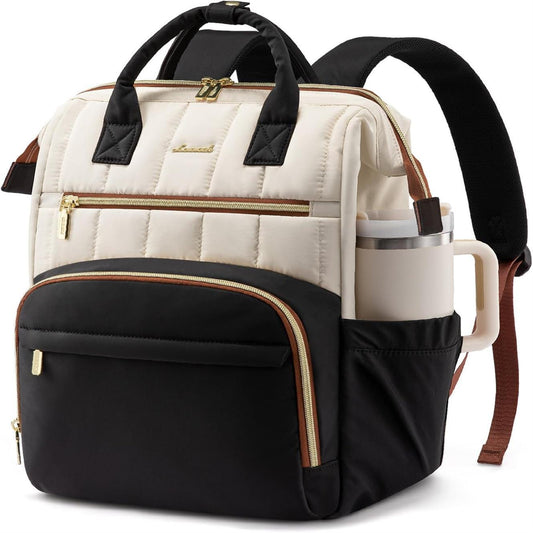 Backpack Purse for Women with 15.6 Inch Laptop Pocket, Nurse Teacher Work Bags for Gifts