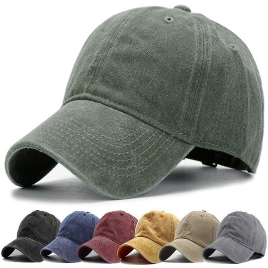 KOITHOT Men Women Washed Distressed Twill Cotton Baseball Cap Vintage Adjustable Dad Hat